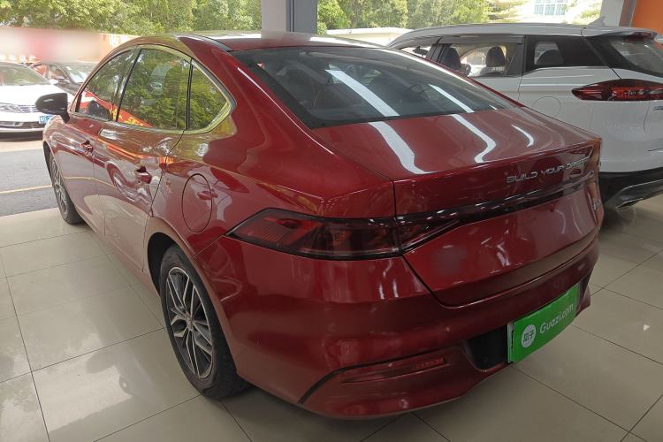 Used BYD Qin PLUS 2021 DM-i 55KM Flagship Model Rear Left 45 Deg