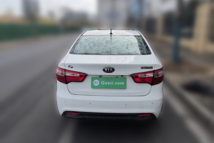 Used Kia K2 2012 Sedan 1.4L Automatic GLS Commemorative Edition Rear