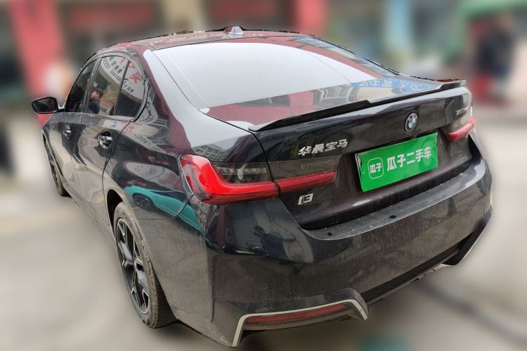 Used BMW i3 2024 eDrive 40 L Midnight Edition Rear Left 45 Deg