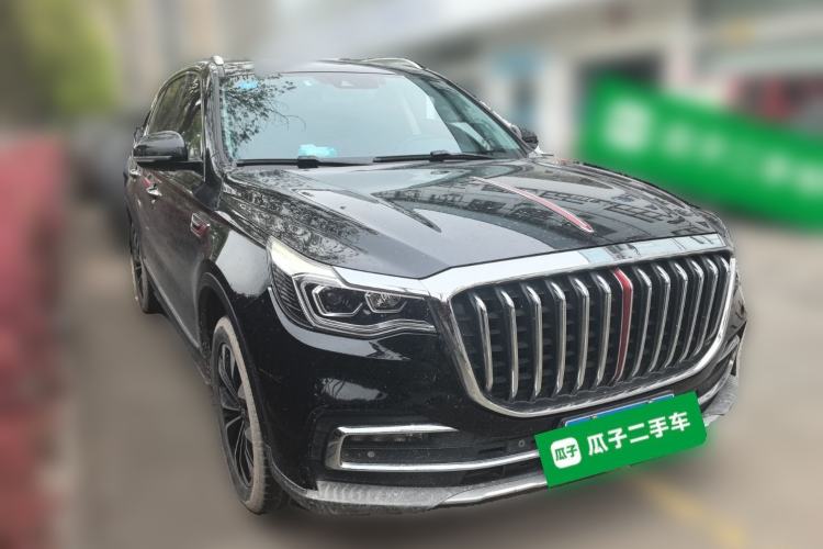 Used Hongqi HS7 2019 3.0T Automatic All-Wheel Drive Smart Connect Flagship Edition Front Right 45 Deg