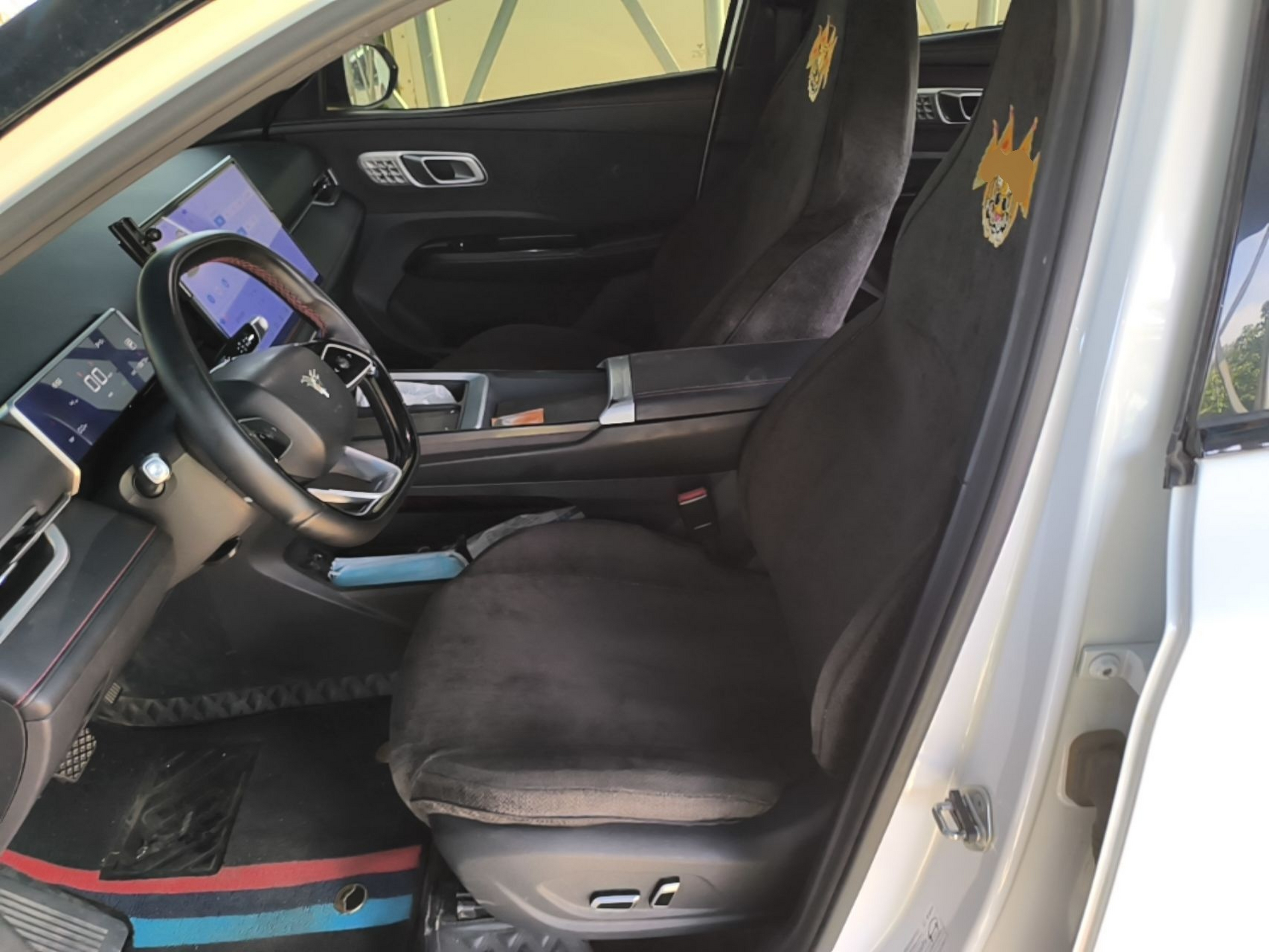 Avant de la voiture