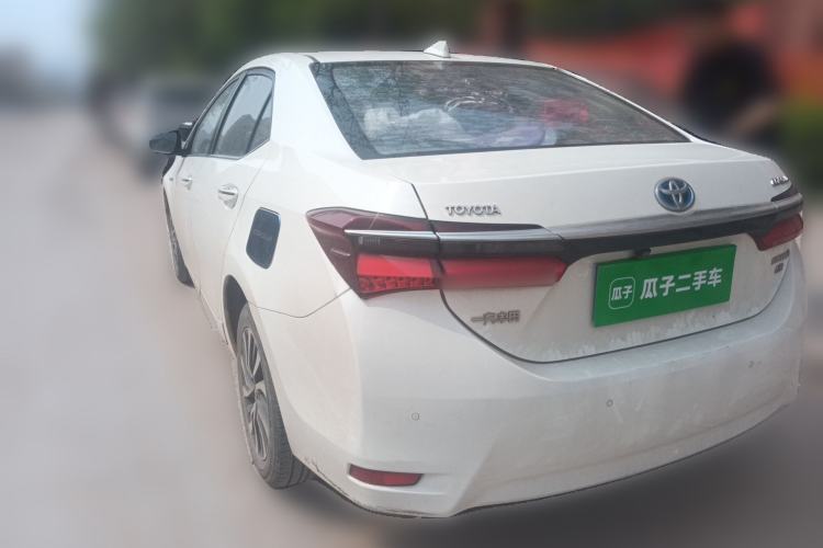 Used Toyota Corolla 2017 Revised Dual-Engine 1.8L E-CVT Elite Edition Rear Left 45 Deg