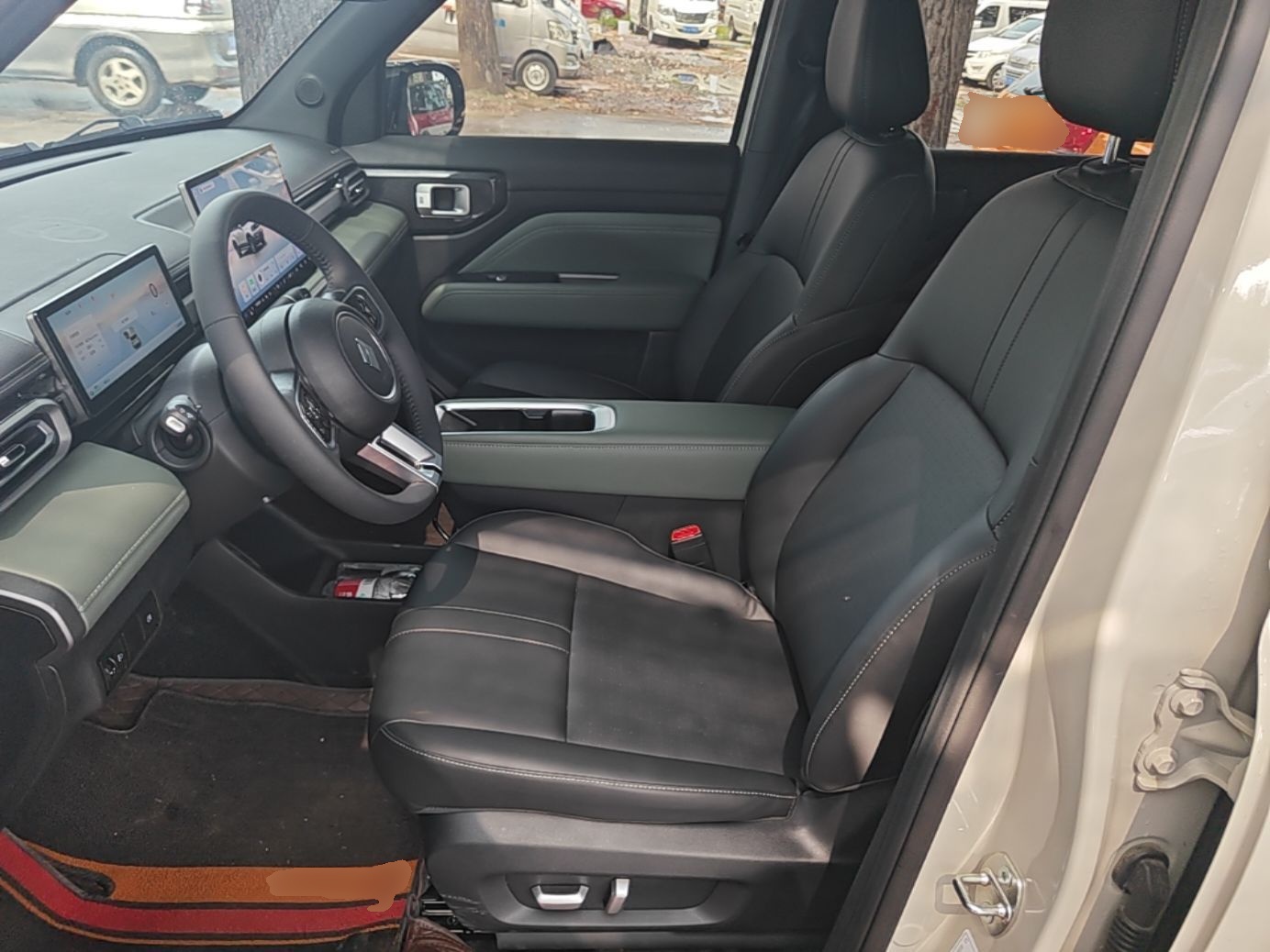 Avant de la voiture