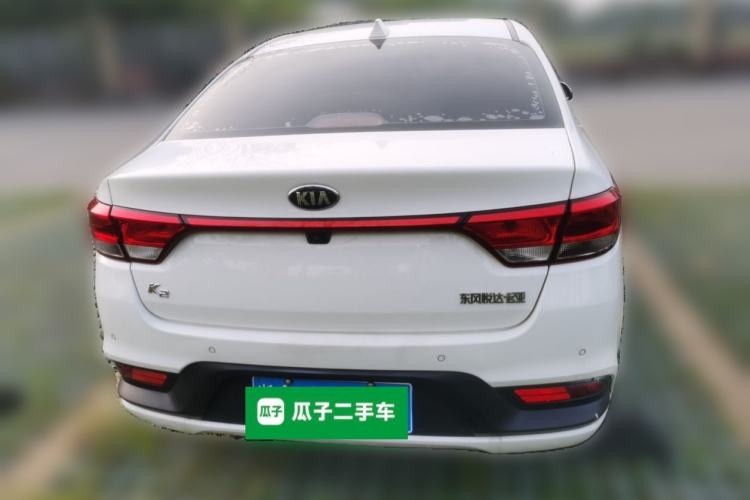 Used Kia K2 2017 Sedan 1.4L Automatic GLS Rear