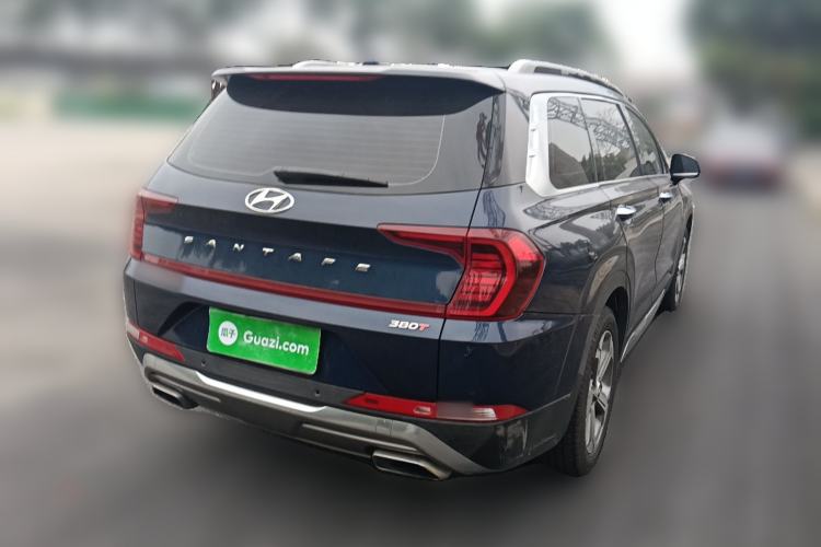 Used Hyundai Santa Fe 2019 380 TGDi GLS Automatic 2WD Luxury Version China V Standard Rear Right 45 Deg