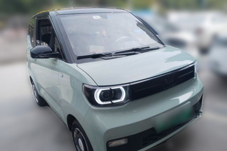 Used Wuling Hongguang MINIEV 2022 Macaron Fashion Model Lithium Iron Phosphate Front Right 45 Deg