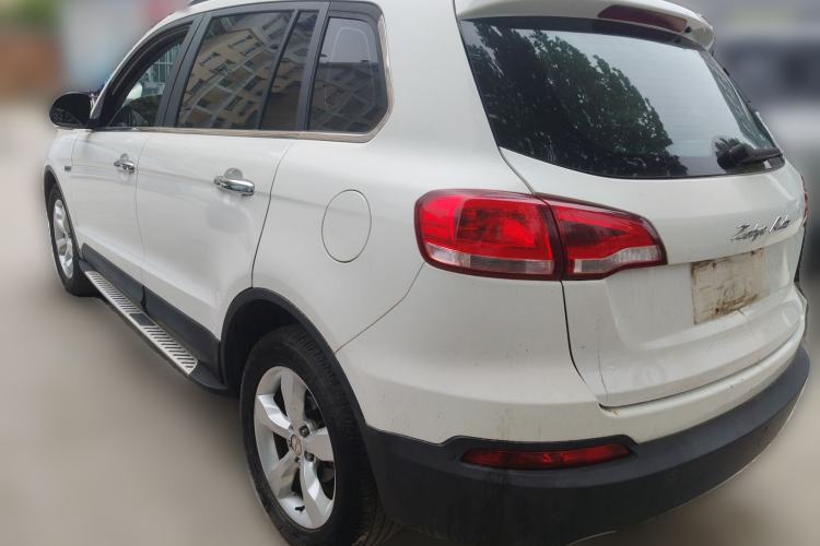 Used Zotye Domy X5 2015 1.5T CVT ZhiXian Model China IV Standard Rear Left 45 Deg