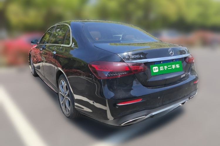 Used Mercedes-Benz E-Class 2021 E 300 L Sporty and Stylish Model Rear Left 45 Deg