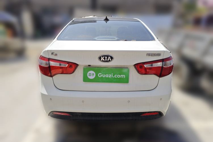 Used Kia K2 2012 Sedan 1.4L MT GLS Commemorative Edition Rear