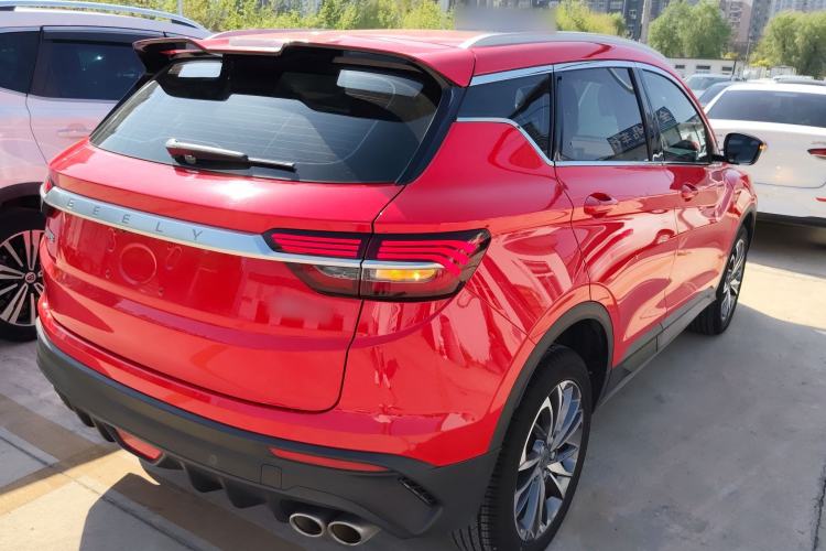 Used Geely Auto Coolray 2020 PRO 260T DCT Knight Rear Right 45 Deg