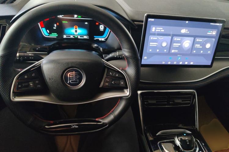 Used BYD Tang New Energy 2021 DM-i 112KM Prestige Model Center Console