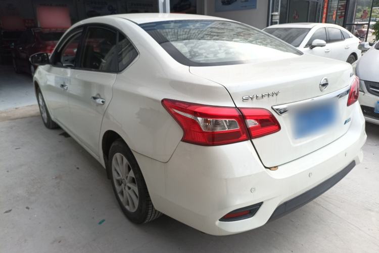 Used Nissan Sylphy 2019 1.6XV CVT Smart Connect Luxury Edition China VI Standard Rear Left 45 Deg