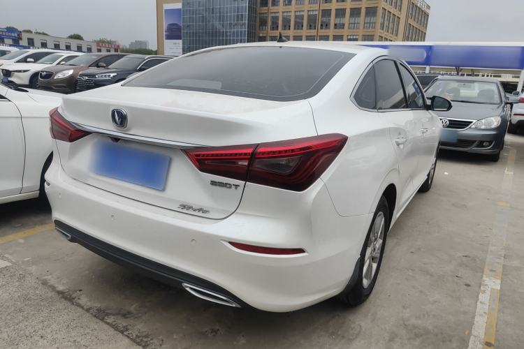 Used CHANGAN Eado 2019 Blue Whale Edition 280T GDI DCT High-Speed Model Rear Right 45 Deg