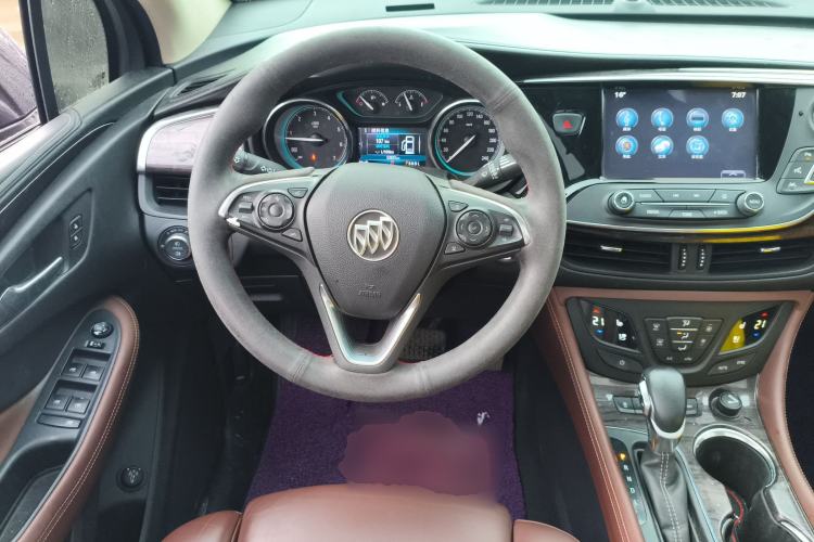 Used Buick Envision 2017 28T Four-Wheel Drive Luxury Model Steering Wheel