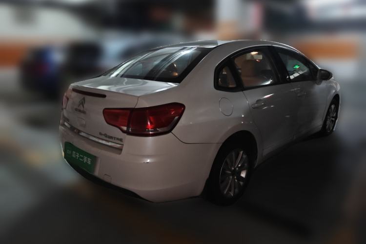 Used Citroen C-Quatre 2013 Sedan 1.6L Manual - Prestige Model Rear Right 45 Deg