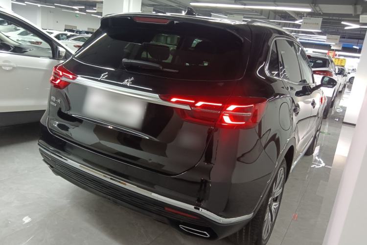 Used Hongqi HS5 2022 Facelifted Version 2.0T Smart Connect Flagship All-Wheel-Drive Edition Rear Right 45 Deg