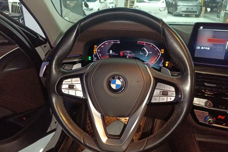 Used BMW 5 Series 2021 530Li Leading Luxury Package Steering Wheel