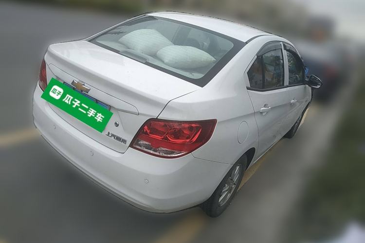 Used Chevrolet Sail 2016 Sail 3 1.3L Manual Comfort Sunroof Edition Rear Right 45 Deg