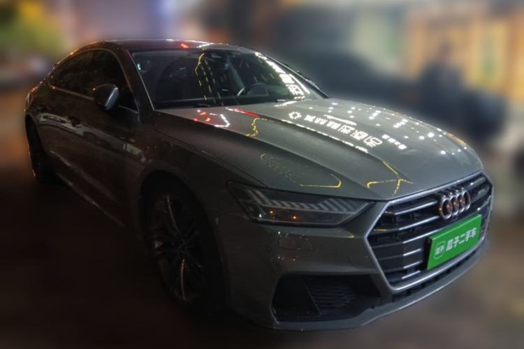 Used Audi A7 2023 45 TFSI Prestige Edition Front Right 45 Deg