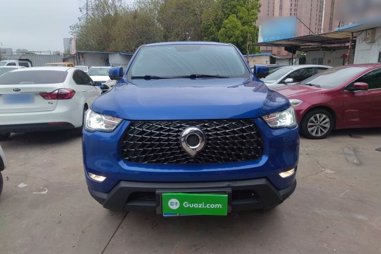 Used Great Wall Poer 2021 2.0T Commercial Version Automatic Diesel Two-Wheel Drive Navigation Type Long Bed – GW4D20M Front