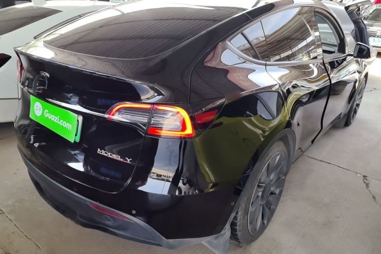 Used Tesla Model Y 2022 Performance High-Performance All-Wheel-Drive Version Rear Right 45 Deg