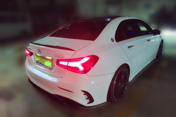 Used Mercedes-Benz A AMG 2023 AMG A 35 L 4MATIC Rear Right 45 Deg