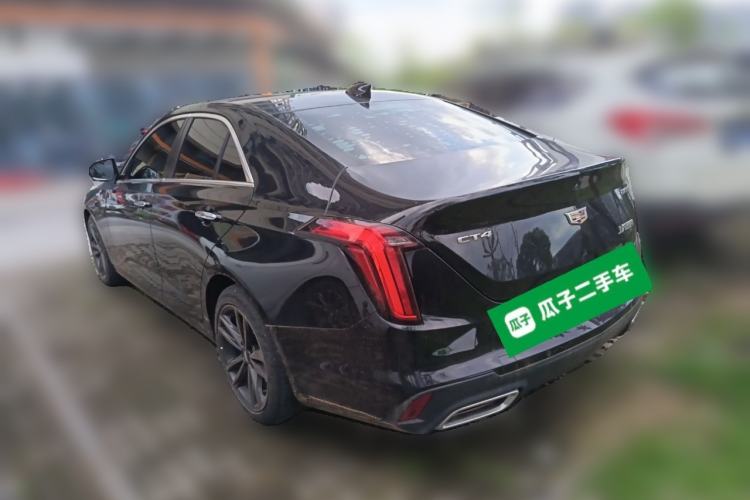 Used Cadillac CT4 2021 28T Luxury Model Rear Left 45 Deg