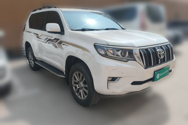 Used Toyota Prado 2018 3.5L Automatic TX-L with Rear-Mounted Spare Tire Front Right 45 Deg