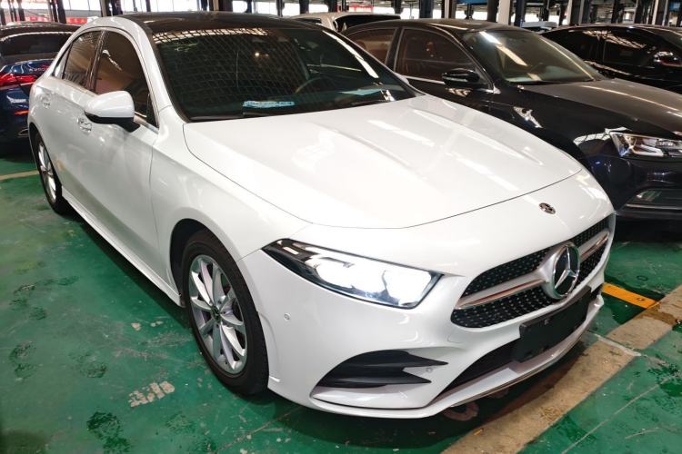 Used Mercedes-Benz A-Class 2019 Restyled A 200 L Sport Sedan Front Right 45 Deg