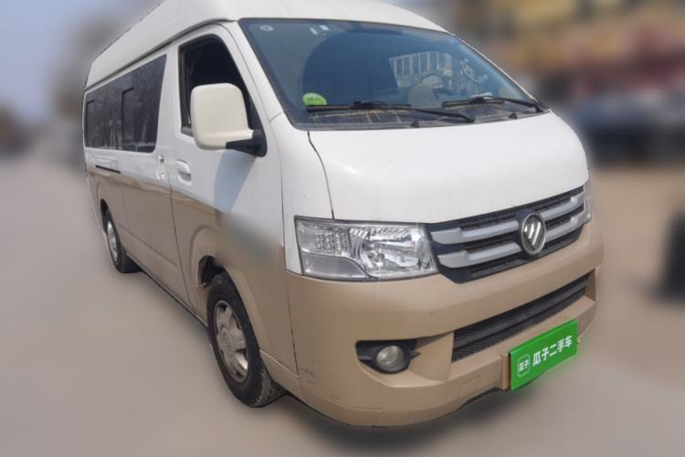Used Foton Scenic G7 2020 2.4L Commercial Version Long Wheelbase High-Roof 10-Seater Bus China VI Emission Standard 4K22D4M Front Right 45 Deg