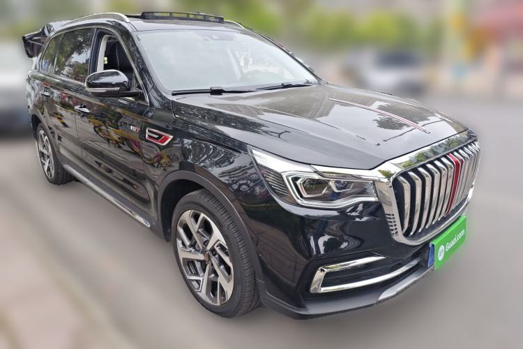 Used Hongqi HS7 2021 3.0T Automatic All-Wheel Drive Smart Connect Flagship Edition Front Right 45 Deg