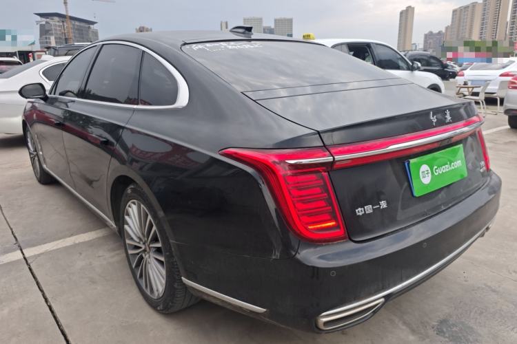 Used Hongqi H9 2022 2.0T Smart Connect Flagship Edition Rear Left 45 Deg
