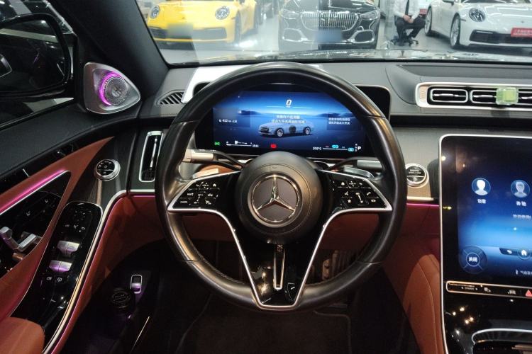 Used Mercedes-Benz S-Class 2021 S 400 L Business Model Steering Wheel