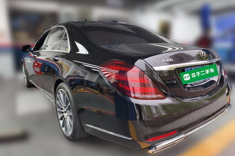 Used Mercedes-Benz S-Class 2014 S 320 L Business Model Rear Left 45 Deg