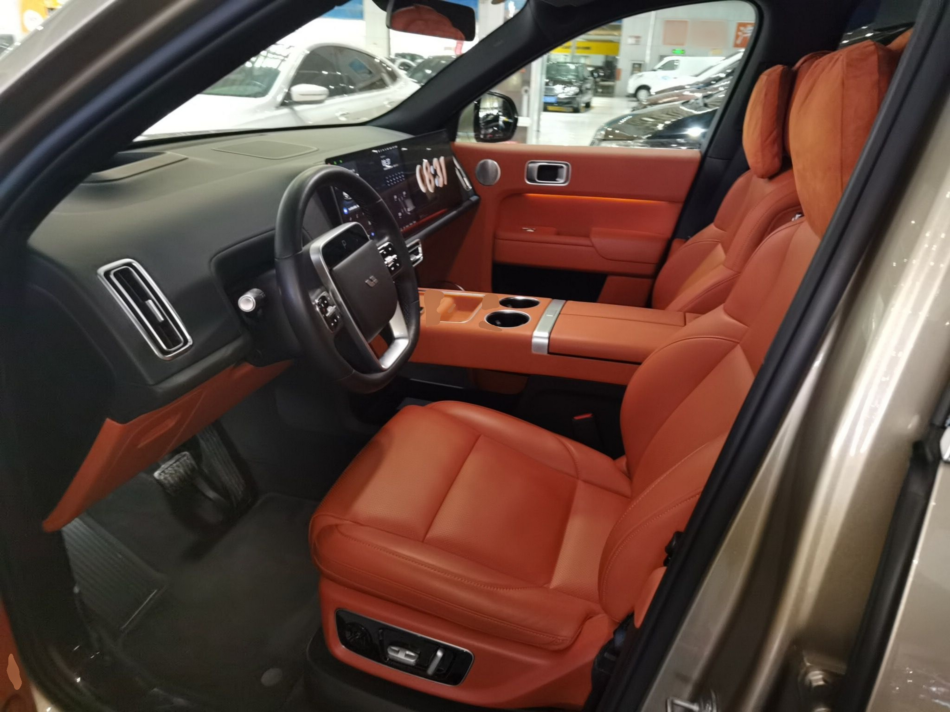 Avant de la voiture