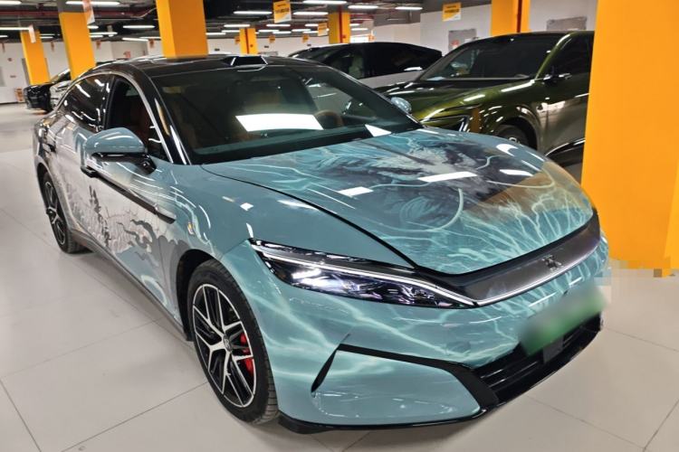 Used BYD Han L 2025 EV Four-Wheel Drive LiDAR Flagship Model