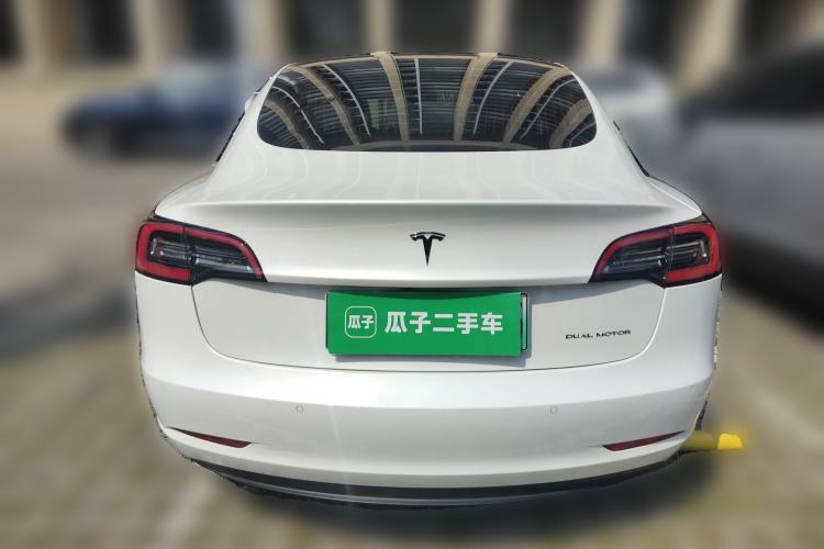 Used Tesla Model 3 2019 Long-Range All-Wheel-Drive Version Rear