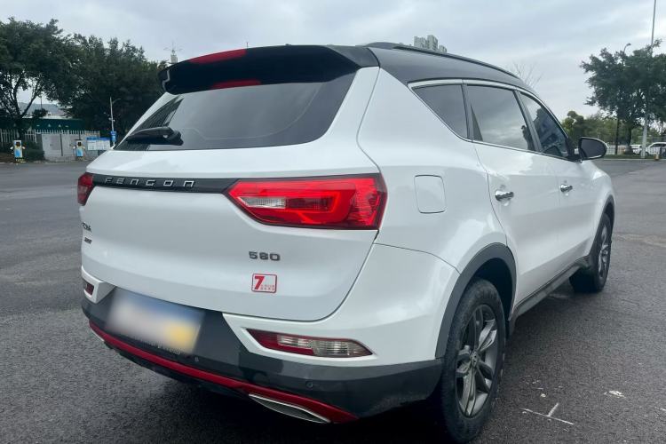 Used Dongfeng Fengon 580 2021 Revised ☆ Star Edition 1.5T Automatic Luxury Version Rear Right 45 Deg