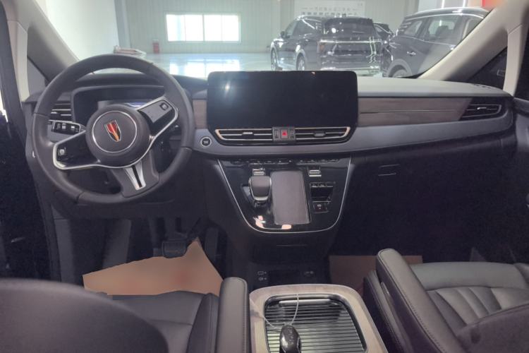 Used Hongqi HQ9 PHEV 2024 2.0T Four-Wheel Drive Business Edition Center Console