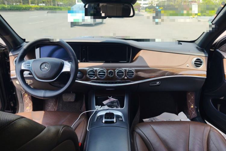 Used Mercedes-Benz S-Class 2014 S 320 L Business Model Center Console