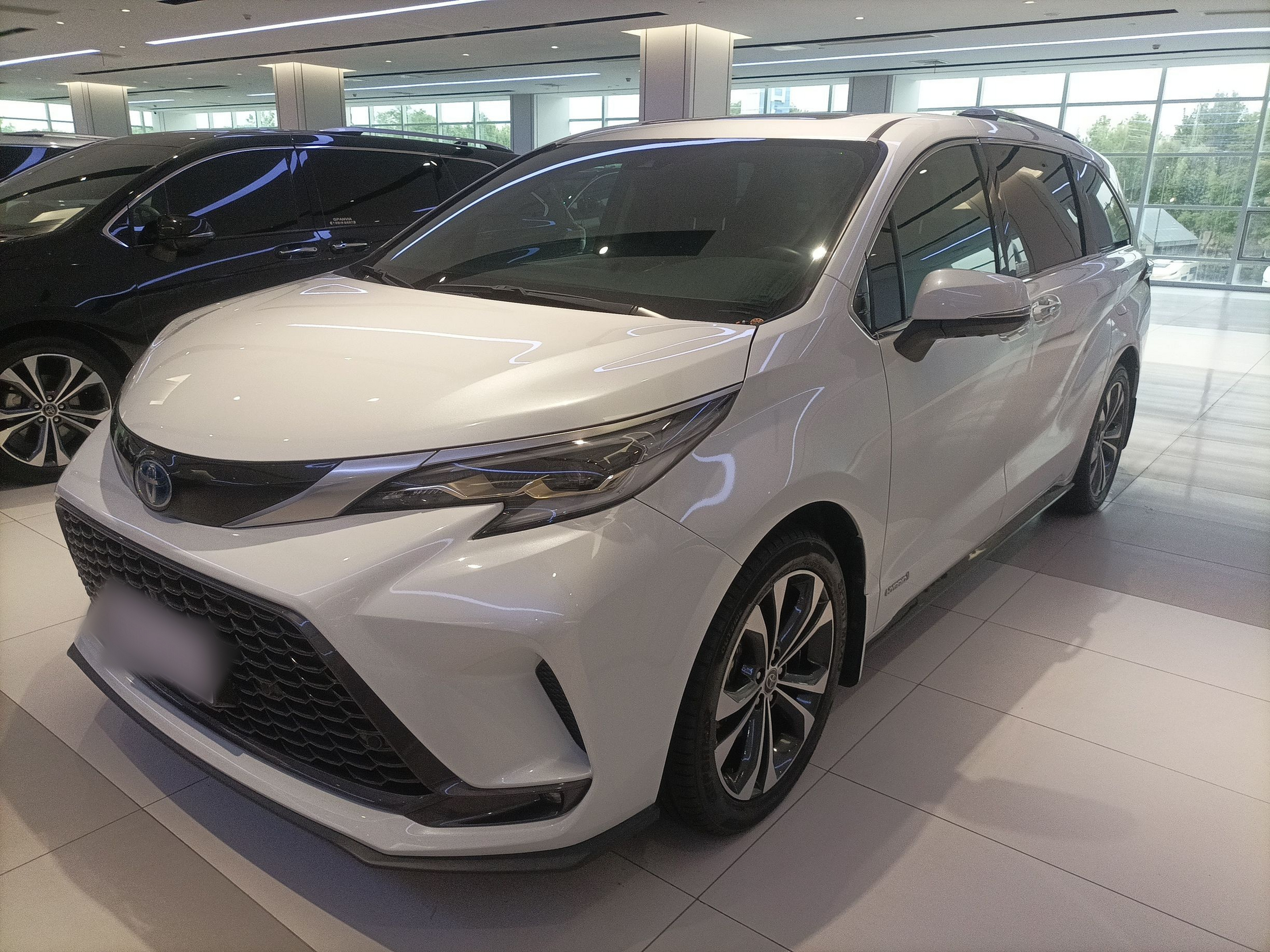 تحت مقدمة السيارة