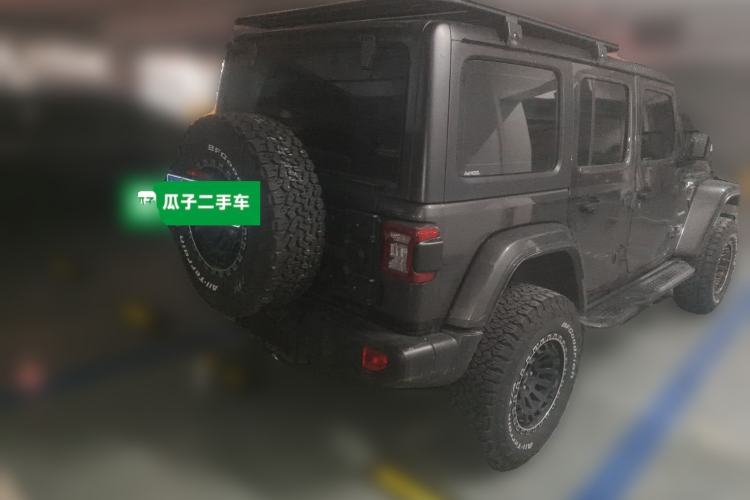 Used Jeep Wrangler 2024 2.0T Sahara Four-Door Edition Rear Right 45 Deg