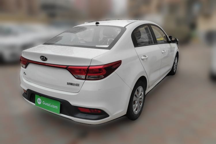 Used Kia K2 2017 Sedan 1.4L Automatic GLS Rear Right 45 Deg