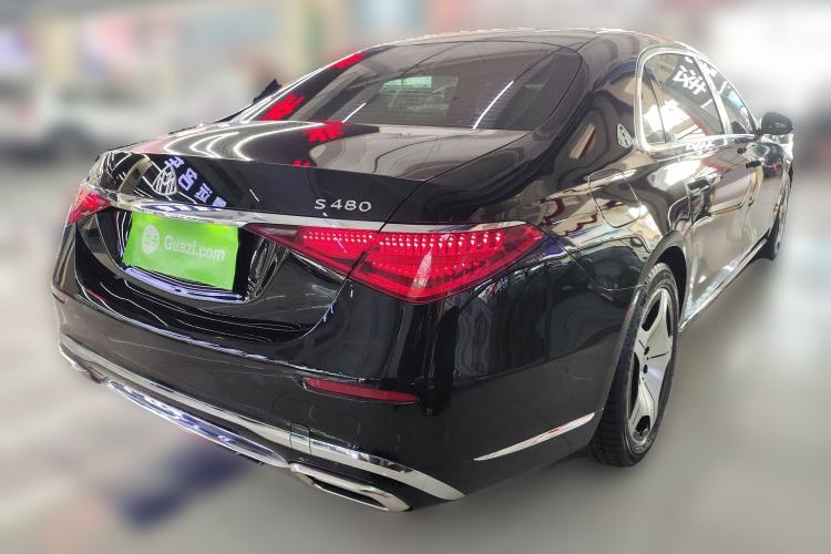 Used Mercedes-Benz Maybach S-Class 2021 S 480 4MATIC Rear Right 45 Deg