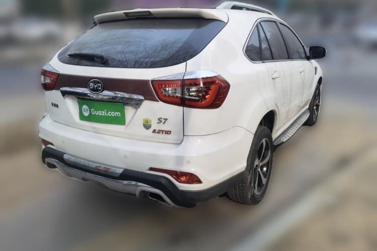 Used BYD S7 2015 2.0T Automatic Prestige Model Rear Right 45 Deg