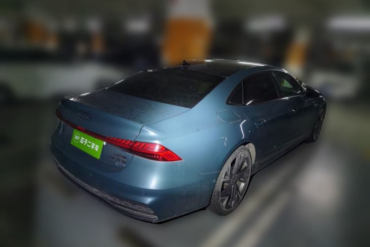 Used Audi A7L 2022 55 TFSI quattro S-line Edition One First Edition Rear Right 45 Deg