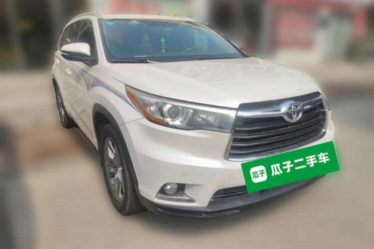 Used Toyota Highlander 2017 2.0T Four-Wheel Drive Luxury Edition 7 Seats