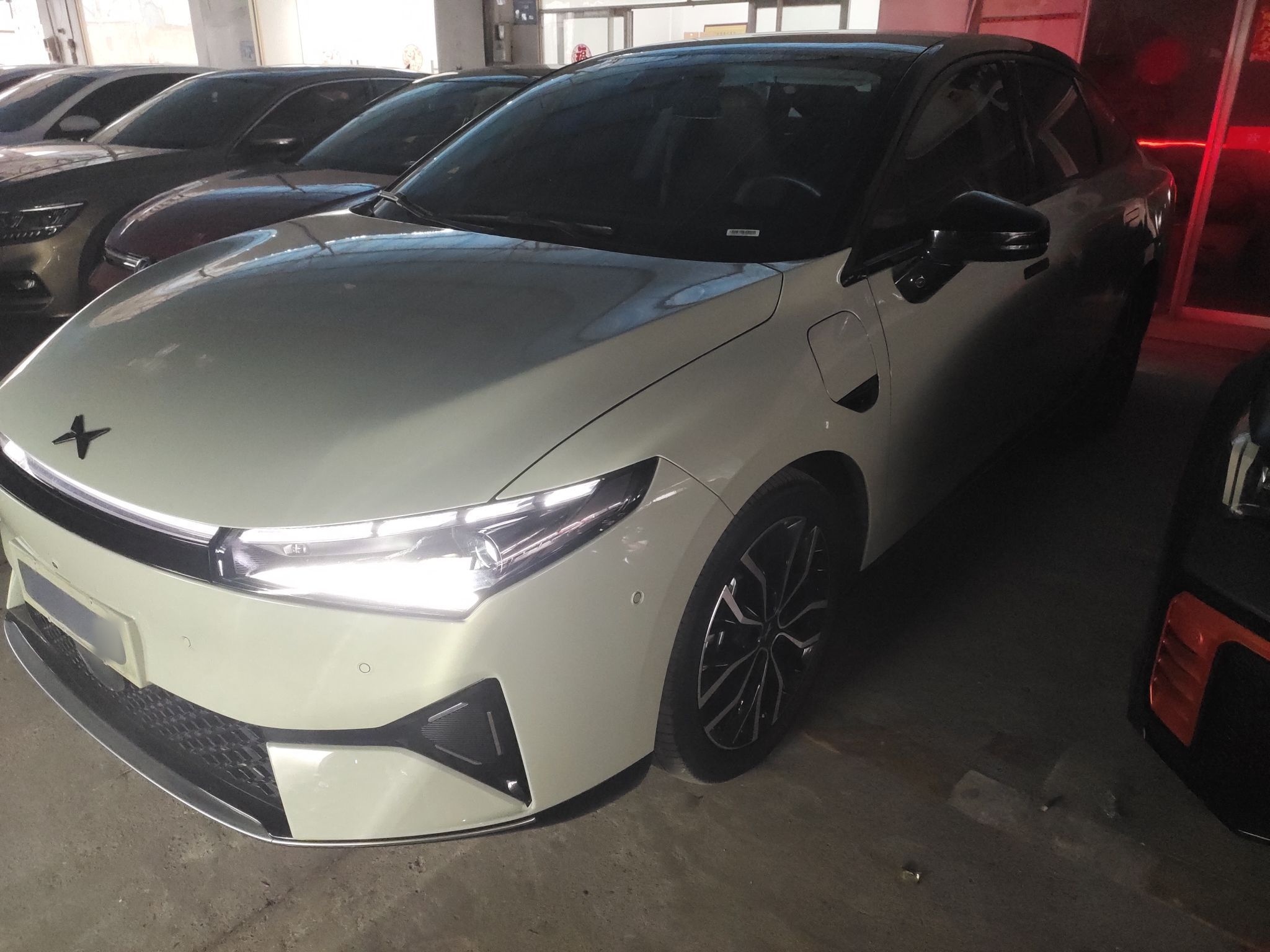 Parte inferior delantera