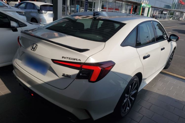 Used Honda Integra 2023 240TURBO CVT Phantom Night · Tech Edition Rear Right 45 Deg