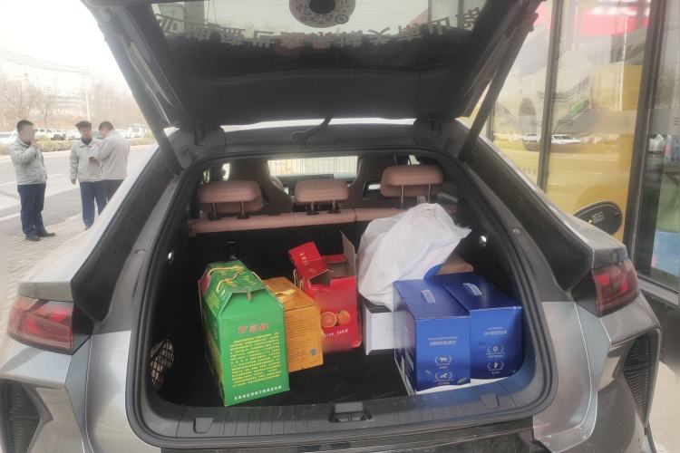 Used BYD Song L EV 2025 Intelligent Driving Version 662 km LiDAR Excellence Edition Trunk